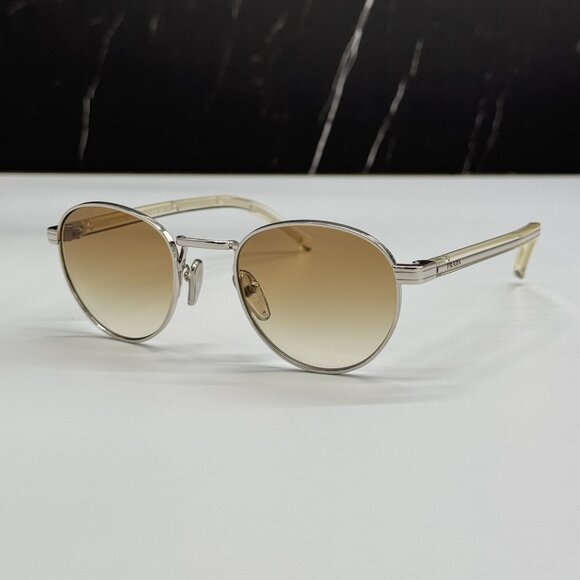 NEW PRADA PRB52S 1BC80K SUNGLASSES SILVER WOMEN EYEWEAR PR B52S 1BC80K, SPR B52 main image 5